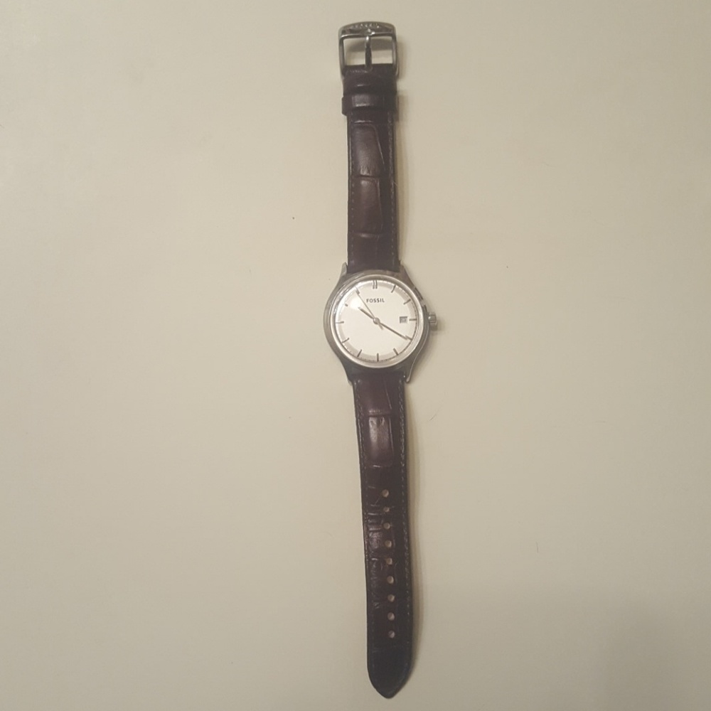 FOSSIL leather watch